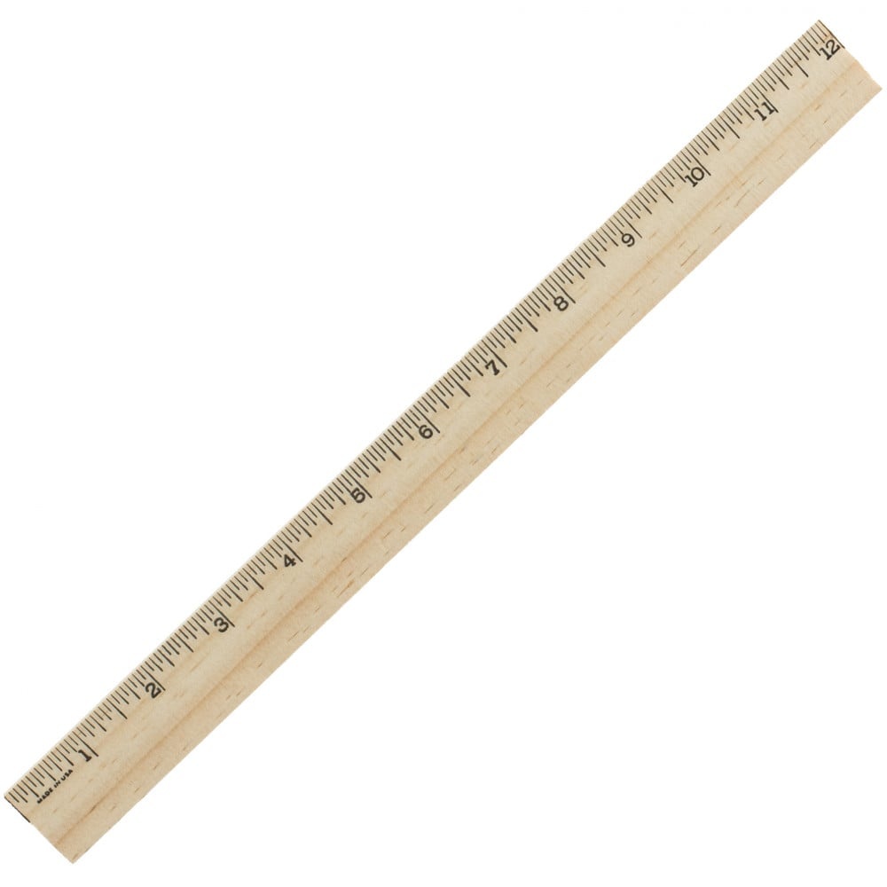 Wooden 12 Inch Ruler