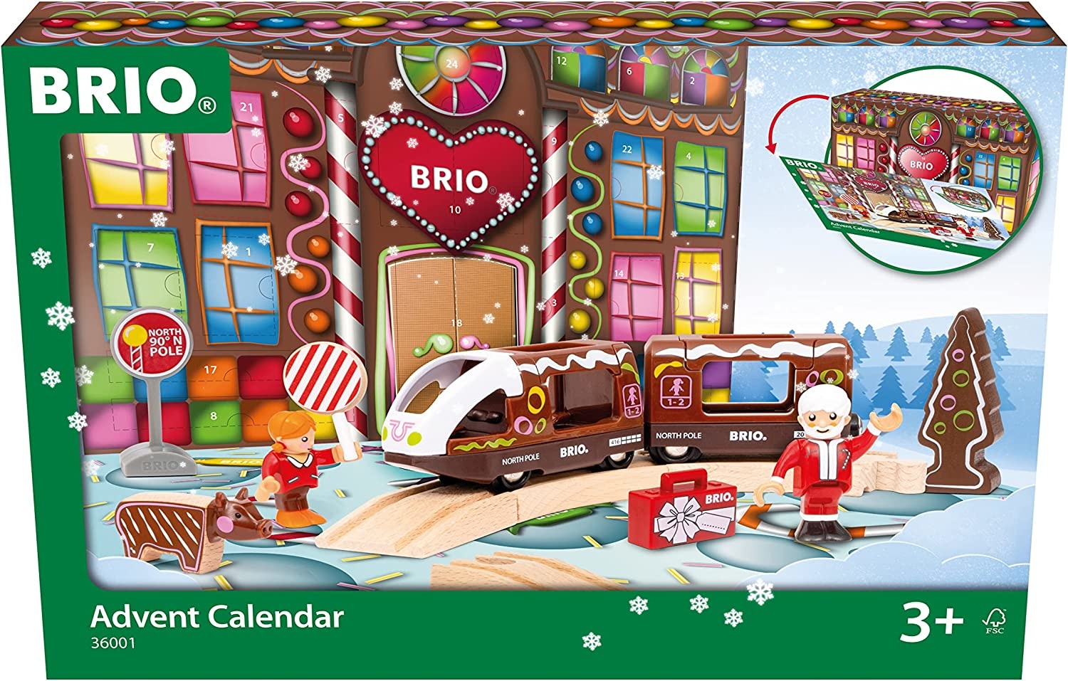 Brio Advent Calendar Bussinger Trains & Toys!