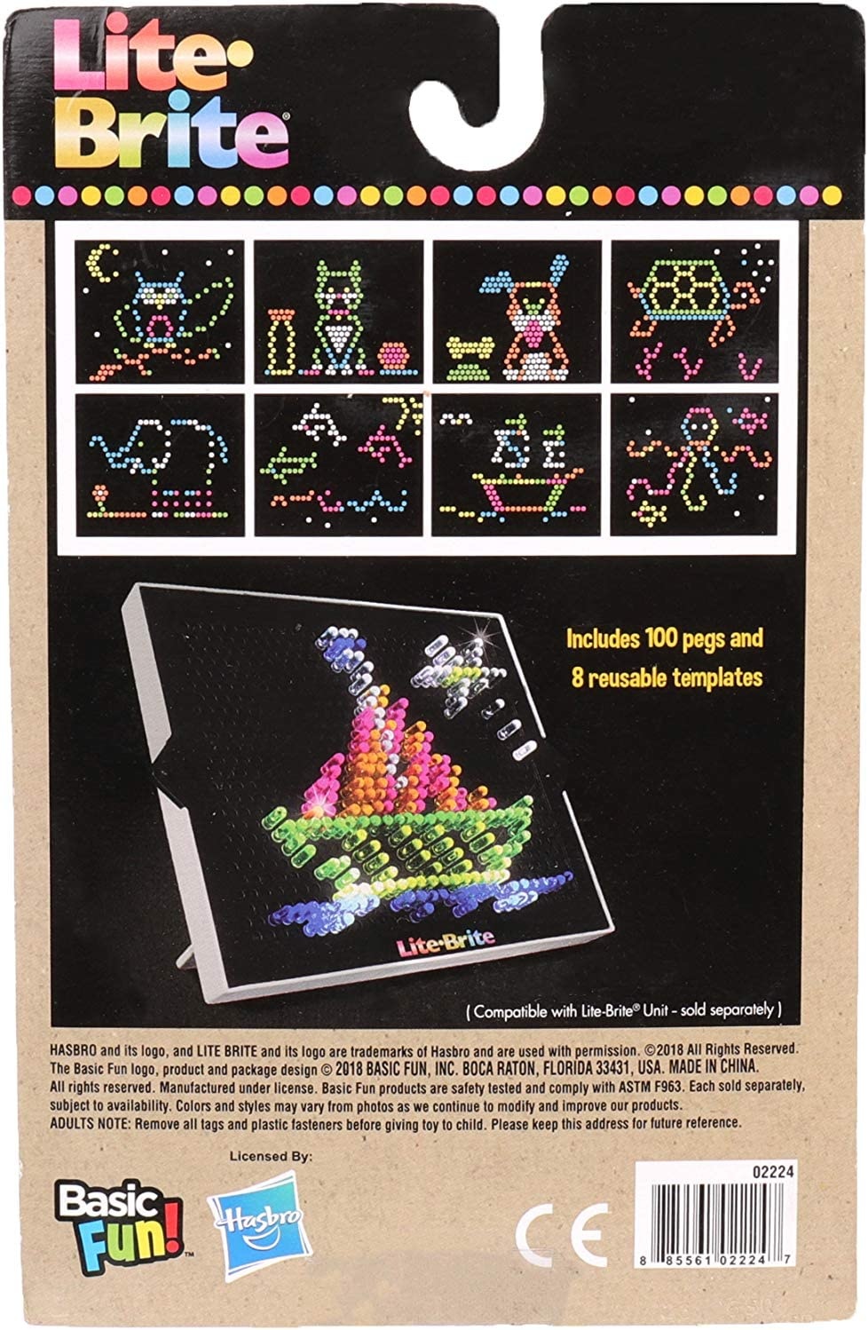 Schylling Refill Pack For Lite Brite
