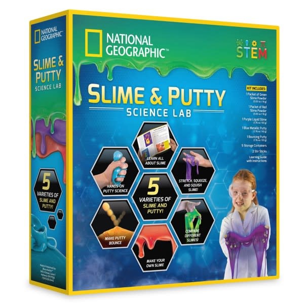 Blue Marble National Geographic Slime & Putty Science Lab