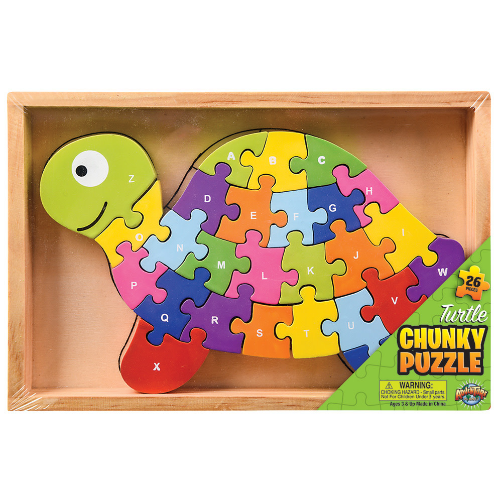 The Toy Network Turtle Chunky Puzzle