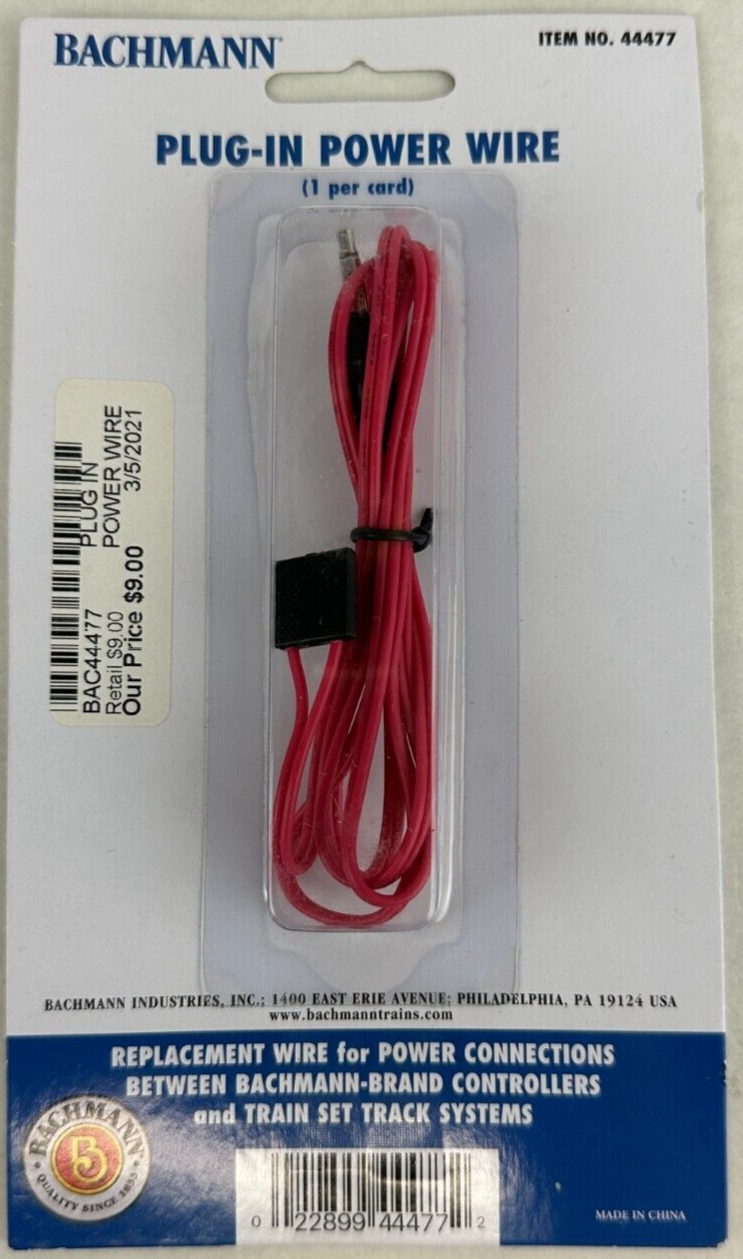 Plug-in Power Wire- Red