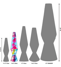 Schylling 14.5'' Lava Lamp Candy Swirl/Pnk/Lt Blue