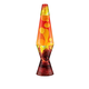 Schylling Lava Original Lamp - 14.5" Erupting Crater - Yellow Wax and Red Liquid