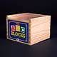 Schylling Alphabet Blocks 48 Pcs., Small 1.25"