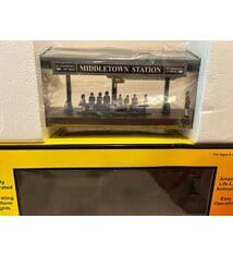 MTH - RailKing MTH #30-9107, Operating Passenger Station Platform