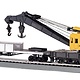 BACHMANN 16114 Bachmann HO 250 TonPRR Steam Crane & Tender