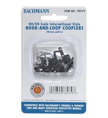 BACHMANN Hook and Loop Couplers - HO
