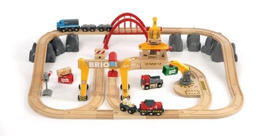 BRIO BRIO - Cargo Railway Deluxe Set