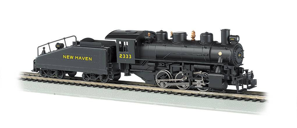 BACHMANN HO New Haven 0-6-0 Steam Loco #2333 with smoke and DCC