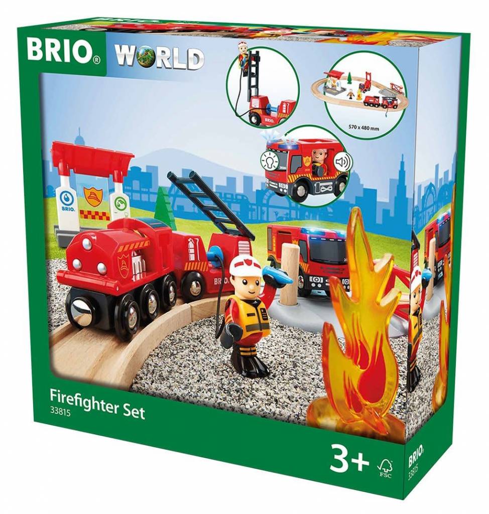 BRIO RESCUE FIREFIGHTER SET