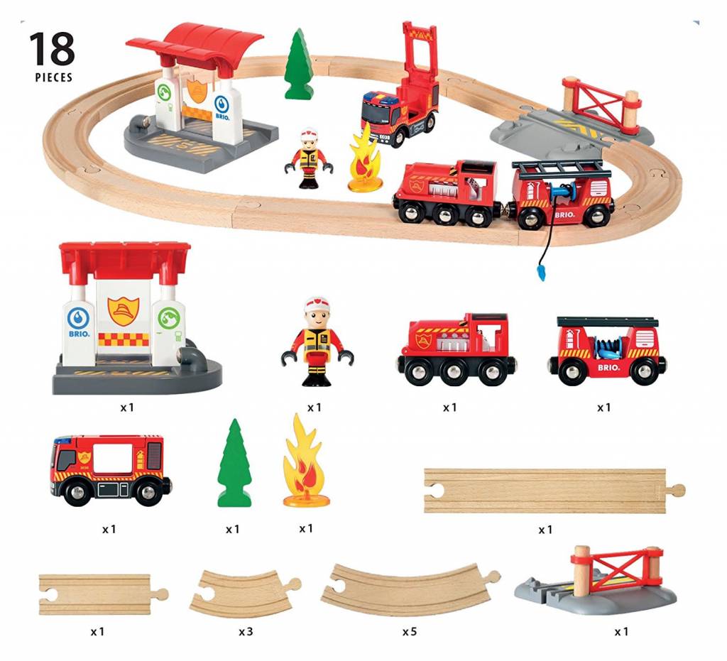 BRIO RESCUE FIREFIGHTER SET