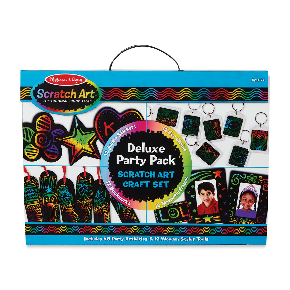 Scratch Art Deluxe Party Pack