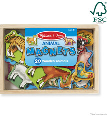 Melissa & Doug Wooden Animal Magnets