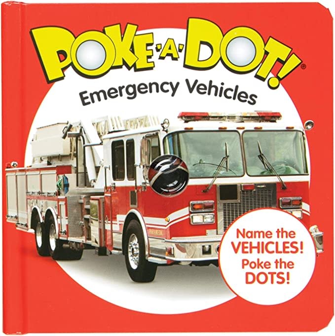 Melissa & Doug Poke-A-Dot: Emergency Vehicles