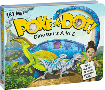 Melissa & Doug Poke-A-Dot: Dinosaurs A to Z