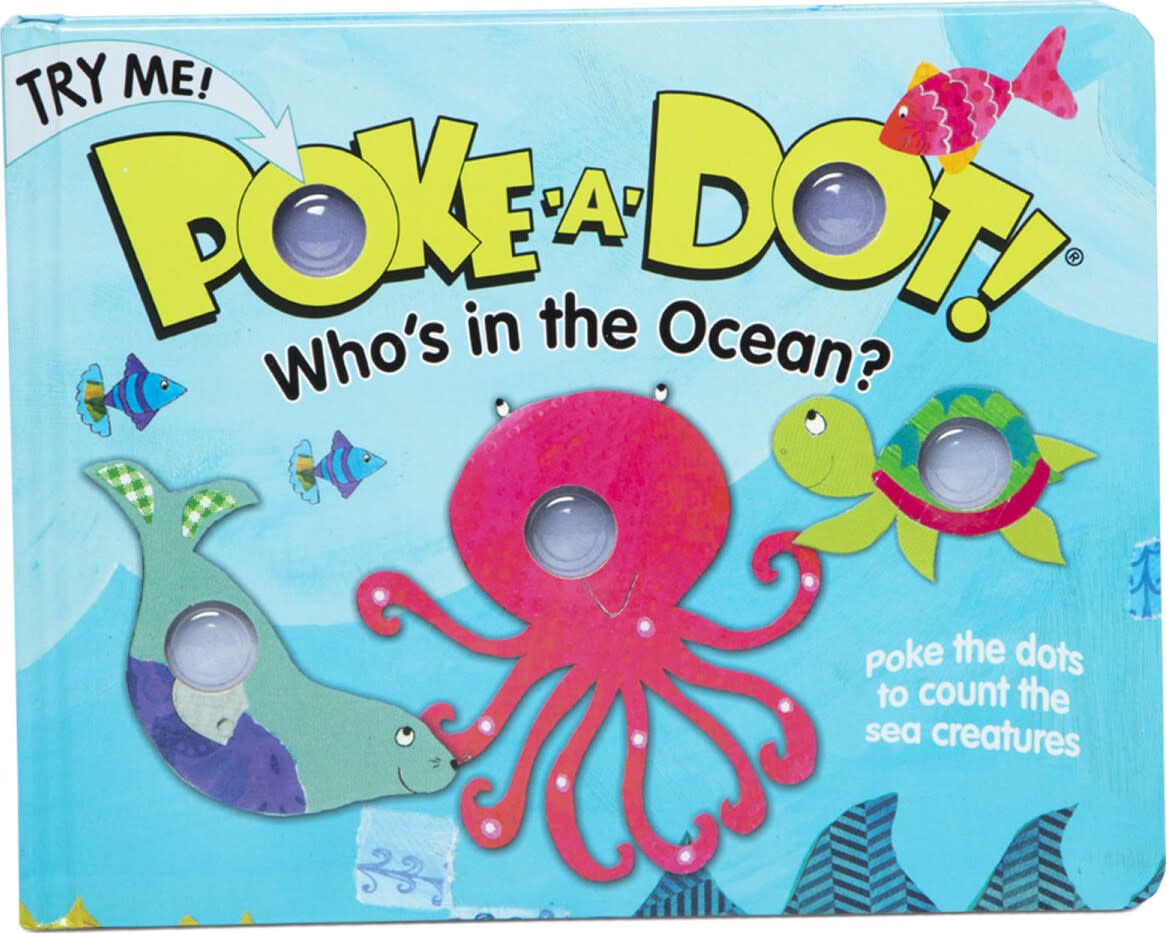 Melissa & Doug Poke-A-Dot: Who's in the Ocean