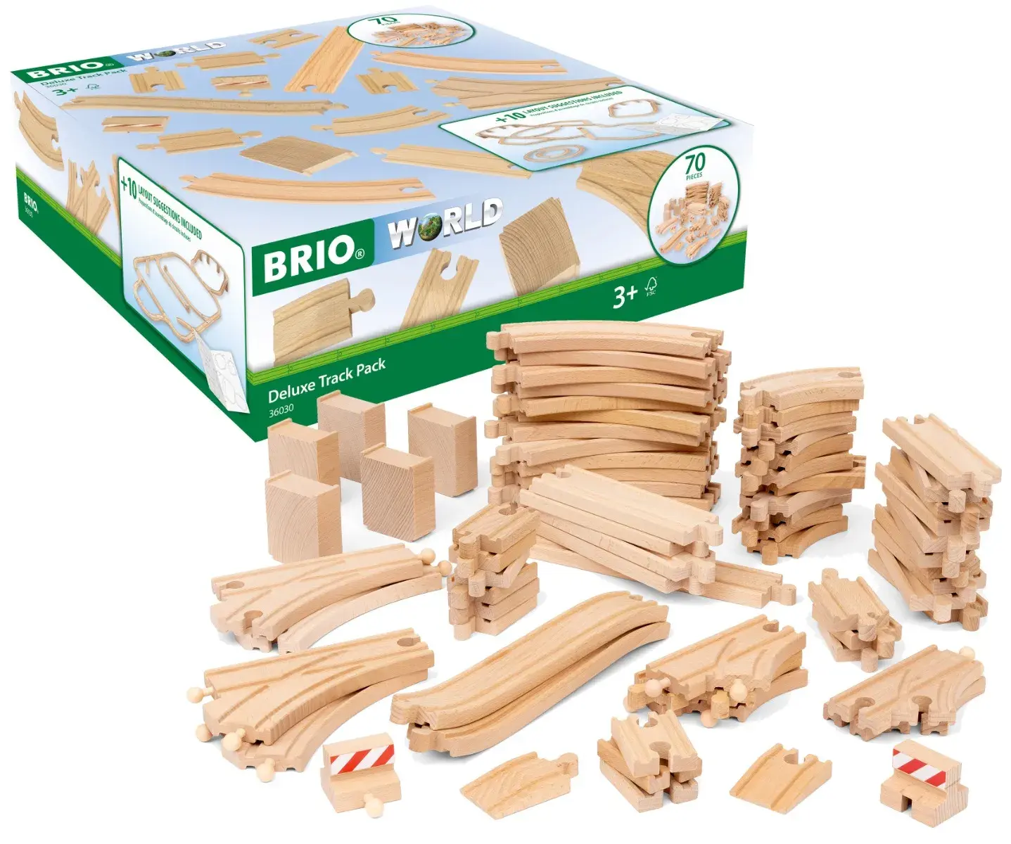 BRIO BrioDeluxe Track Pack