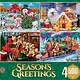 Masterpiece Season's Greetings 4 pack Puzzles