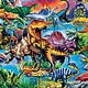 Masterpiece Glow in the Dark - Dinosaurs 100pc Puzzle