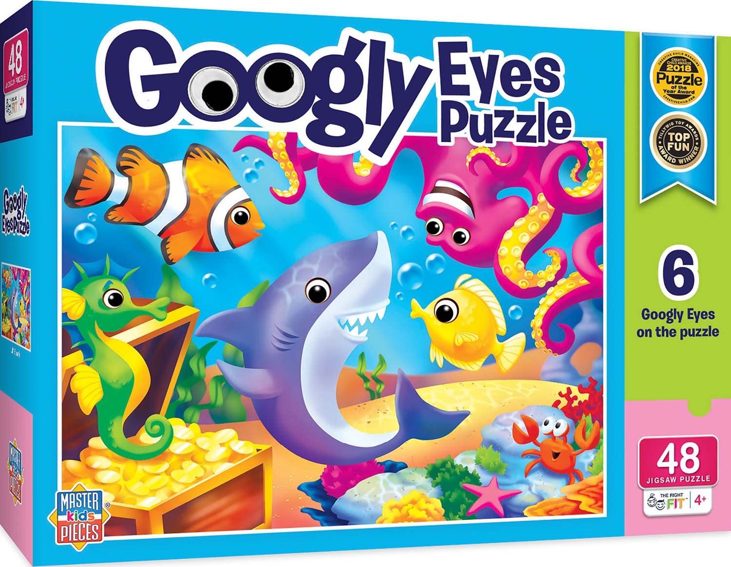 Masterpiece Googly Eyes - Lil Shark 48pc Puzzle