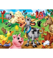 Masterpiece Googly Eyes - Farm Animals 48pc Puzzle