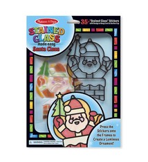 Melissa & Doug Stained Glass Santa Claus