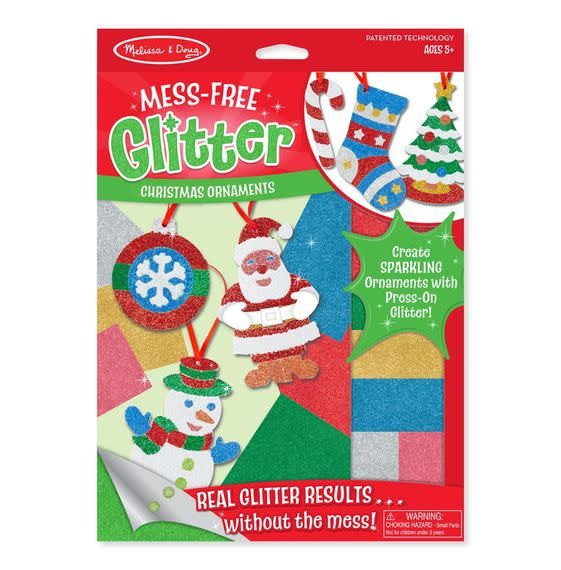 Melissa & Doug Mess-Free Glitter Christmas Stickers