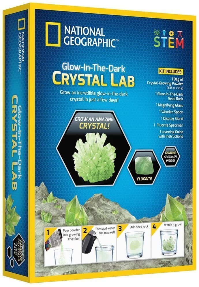 Blue Marble Glow in the Dark Crystal Lab