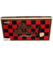 Games & Puzzles Chess & Checkers Set