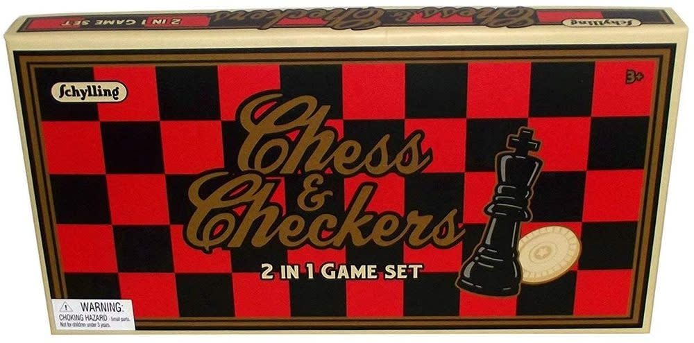 Games & Puzzles Chess & Checkers Set