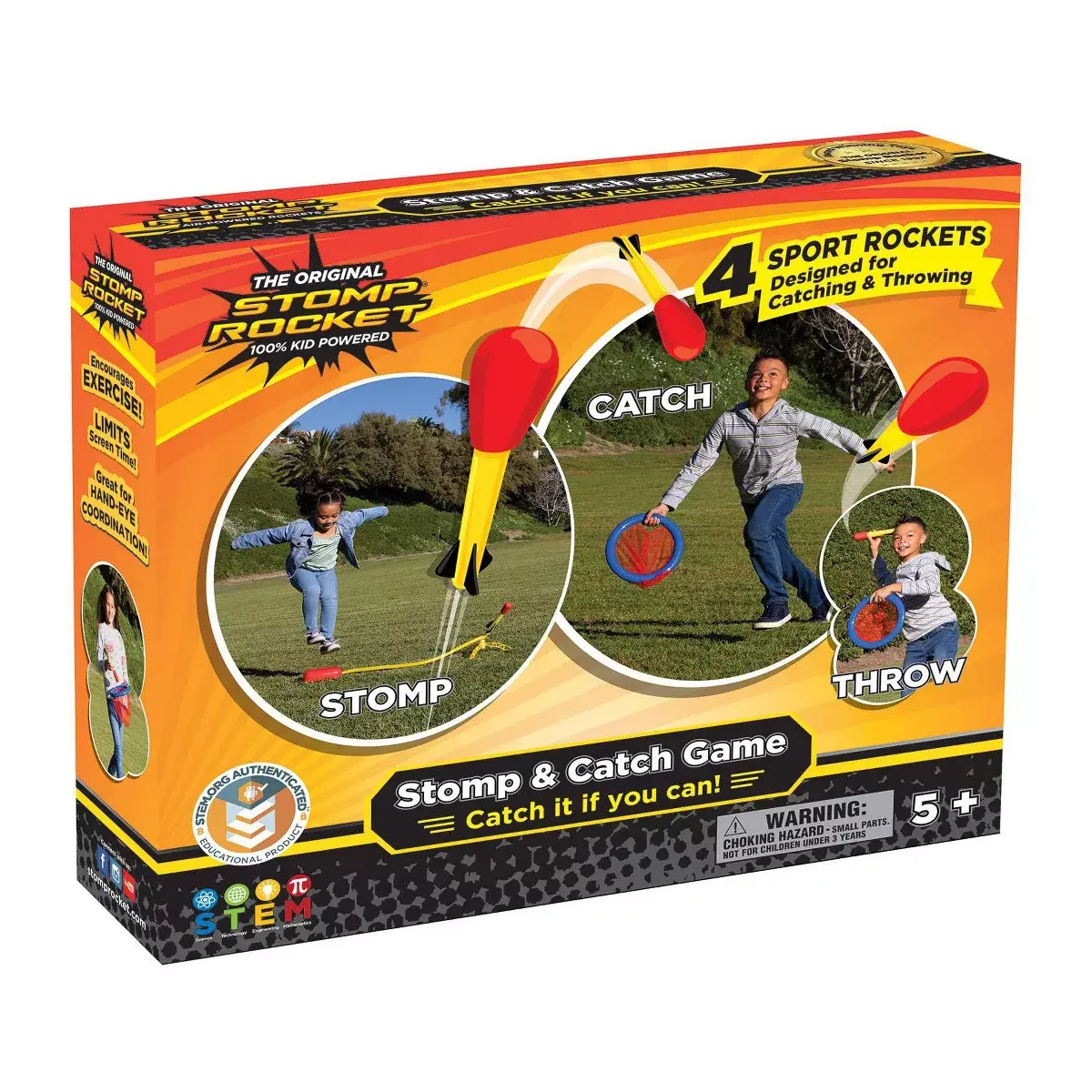 Stomp Rocket Stomp Rocket Stomp and Catch