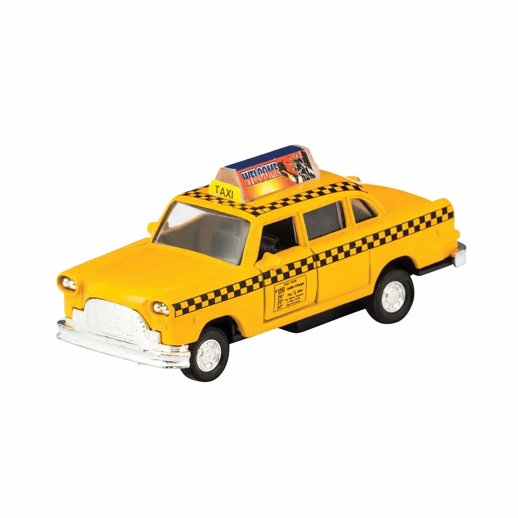 Schylling DIE-CAST TAXI; PULL-BACK