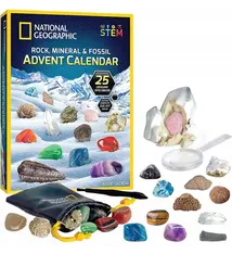 Blue Marble Rock Mineral & Fossil Advent Calender