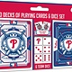 Masterpiece Phillies 2 pack cards and Dice
