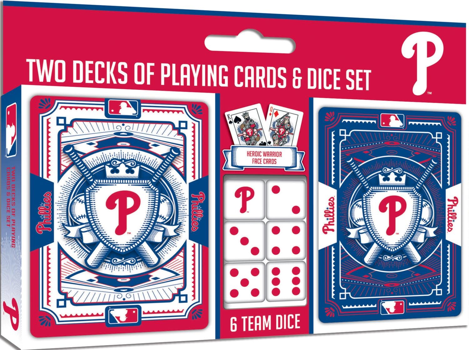 Masterpiece Phillies 2 pack cards and Dice