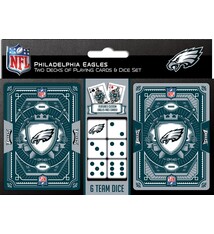Masterpiece Eagles 2 pack playing cards and dice