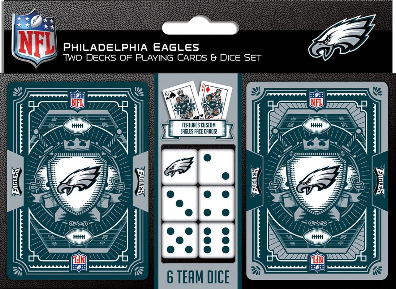 Masterpiece Eagles 2 pack playing cards and dice