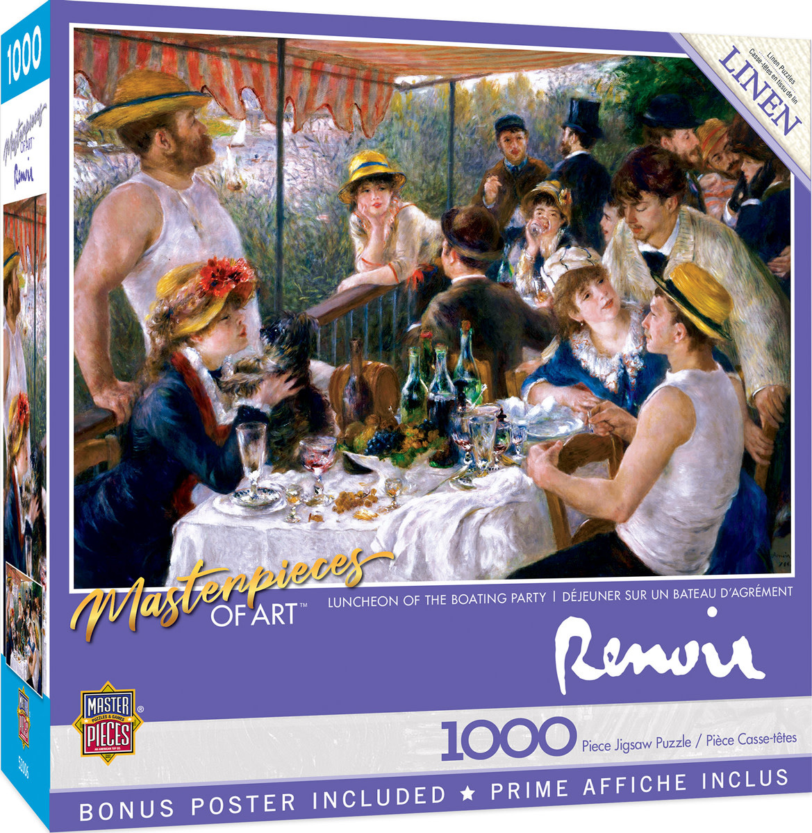 Masterpiece Masterpieces - Luncheon of the Boating Party 1000pc Puzzle