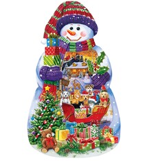 Masterpiece Snowman shaped puzzle