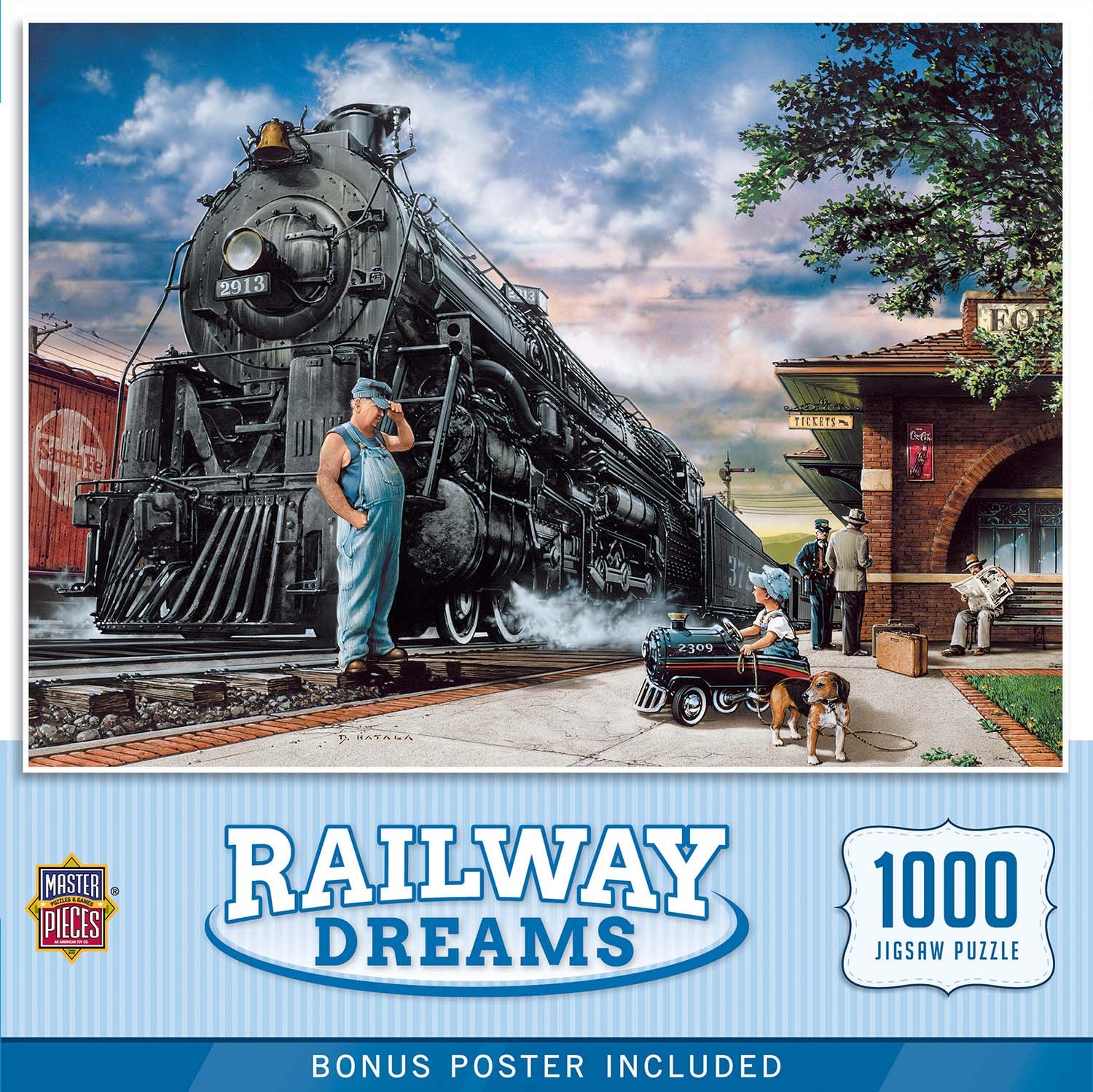 Masterpiece Railway Dreams Puzzle