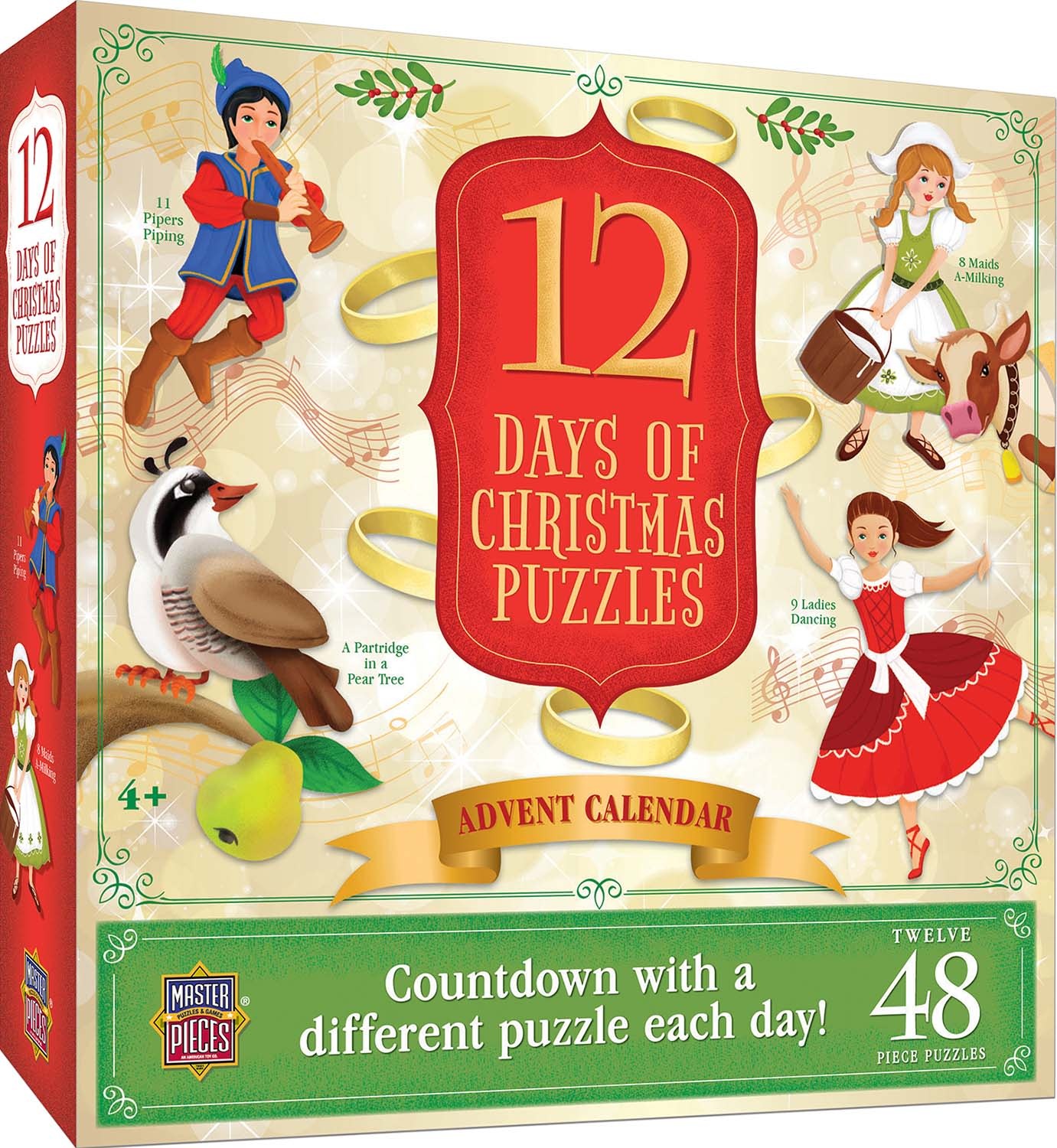 Masterpiece 12 Days of Christmas puzzles