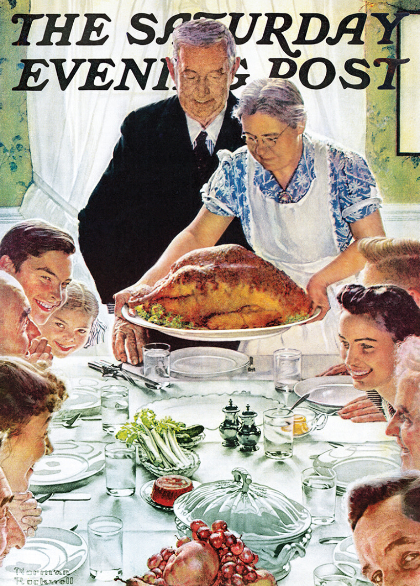 Masterpiece Freedom from Want jigsaw puzzle