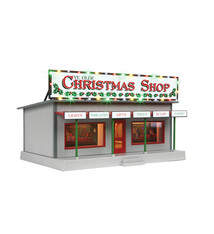 MTH - RailKing MTH #30-90637 Ye Olde Christmas Shop Road Side Stand