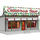 MTH - RailKing MTH #30-90637 Ye Olde Christmas Shop Road Side Stand