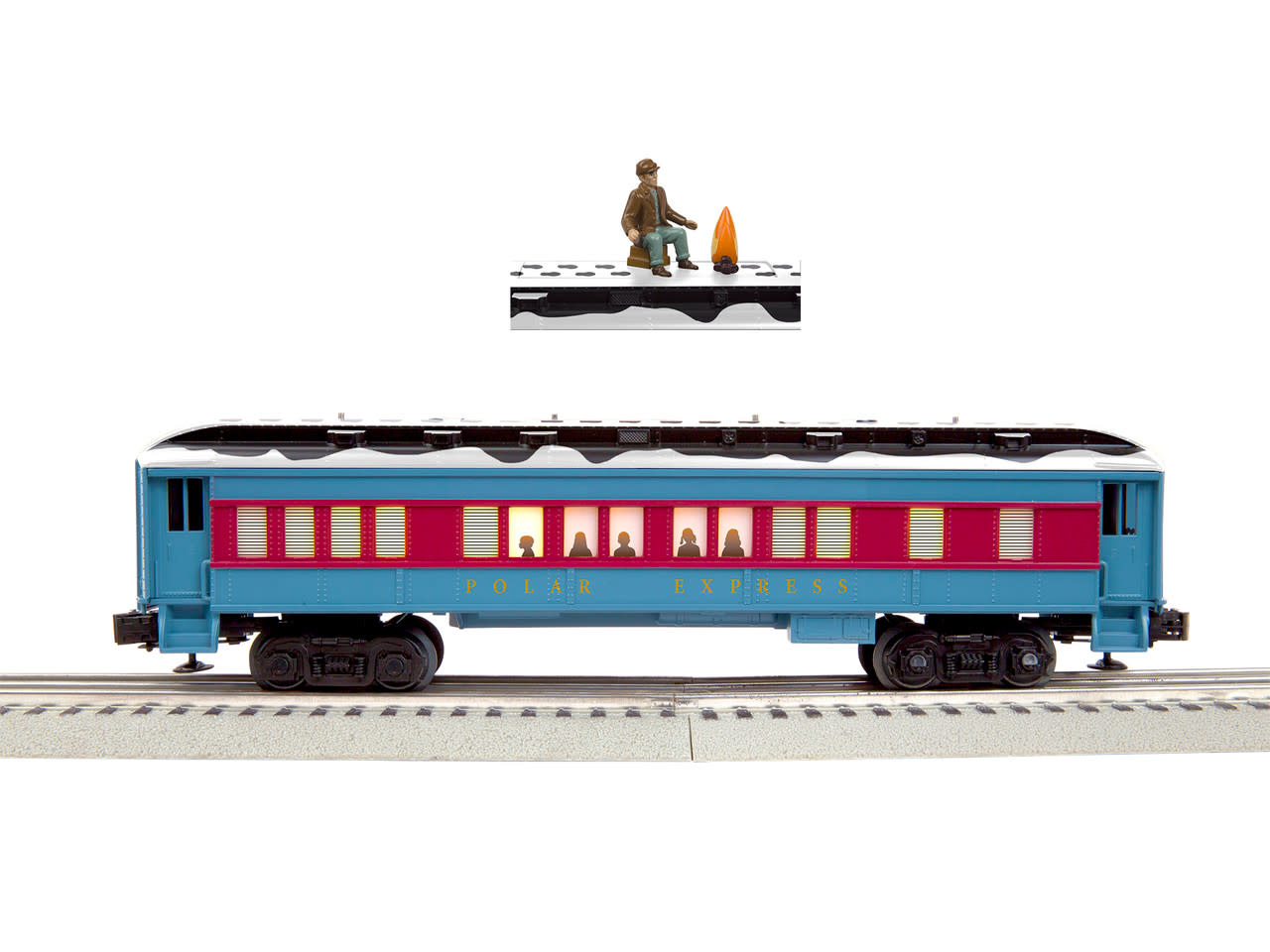 O-27 Disappearing Hobo Car, The Polar Express