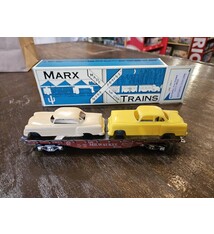 Marx Modern Marx Collectors Club Flat Car Auto Carrier w/Sedans #7344X-MILC