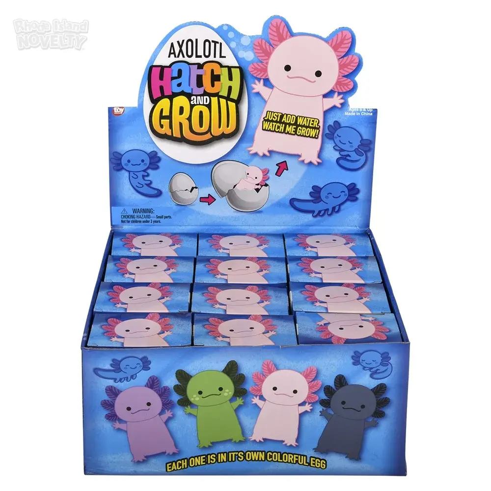 The Toy Network Axolotl Hatch and Grow