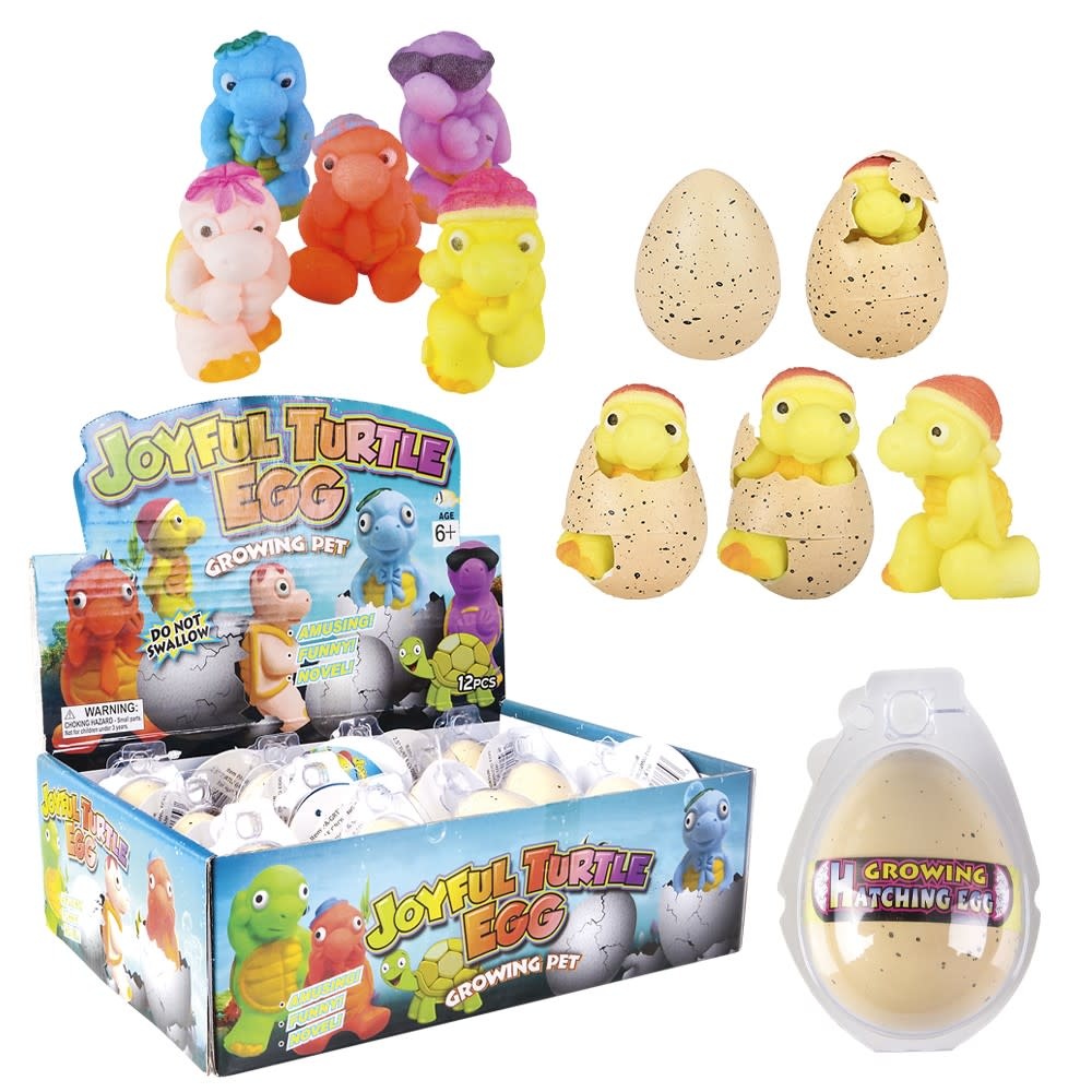 The Toy Network JoyfulTurtle Egg Growing Pet