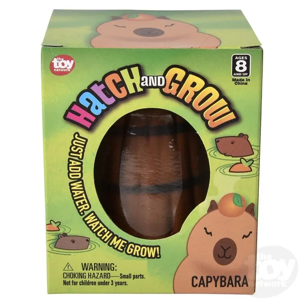 The Toy Network Capybara Hatch and Grow